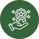 Prestige award icon representing years of experience